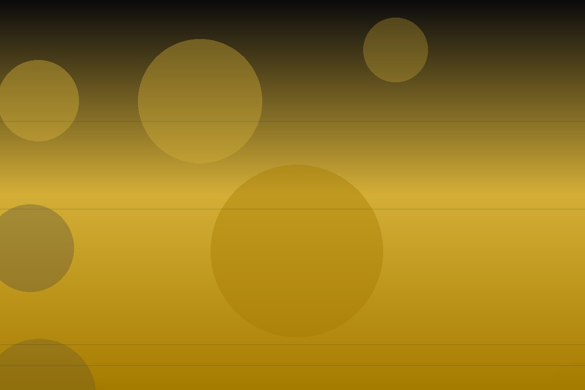 Composição abstrata em preto e dourado da Agência Venone